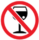 say no to alcohol